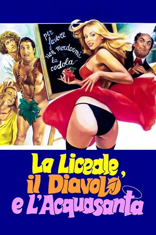 Poster for The Highschool Girl, the Devil, and the Holywater