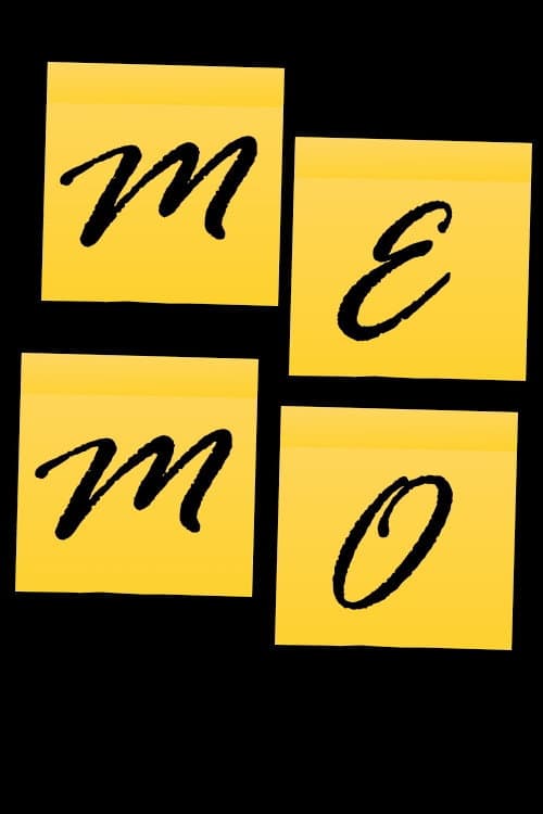 Poster for Memo