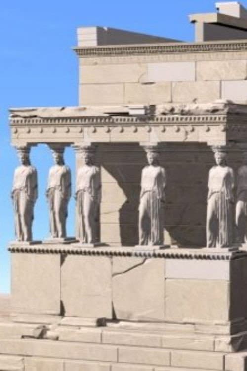 Poster for The Erechtheion, history and restorations