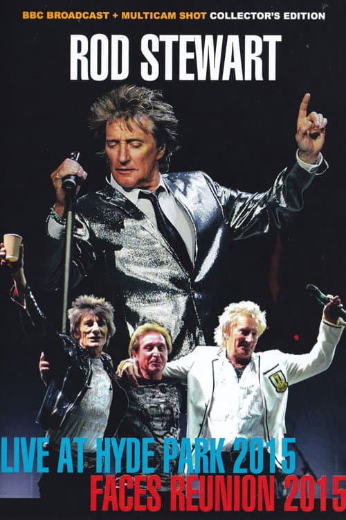 Poster for Rod Stewart - Live in Hyde Park