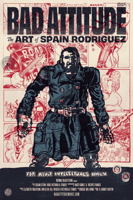 Постер до фільму «Bad Attitude: The Art of Spain Rodriguez»