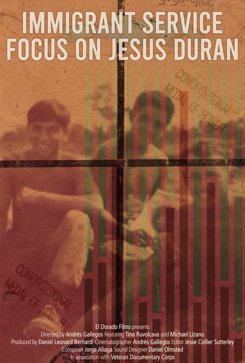 Poster for Immigrant Service: Focus on Jesus Duran