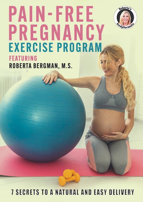 Poster for Roberta's Pain-Free Pregnancy: Exercise Program
