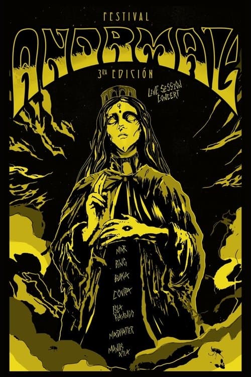 Poster for Festival Anormal 3rd edition - Live Session Concert