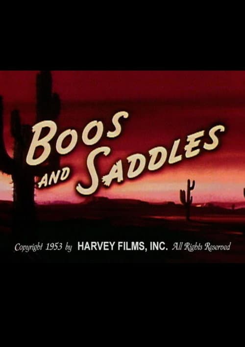 Poster for Boos and Saddles