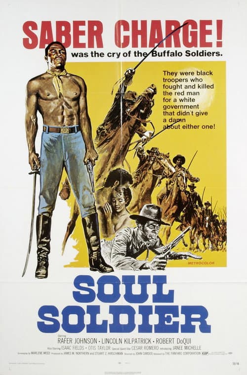 Poster for The Red, White, and Black