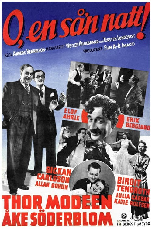 Poster for O, What a Night!