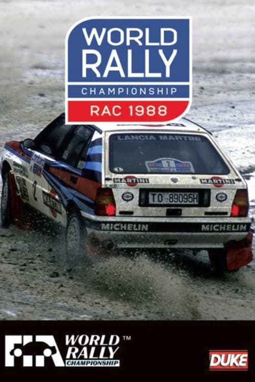 Poster for RAC Rally 1988