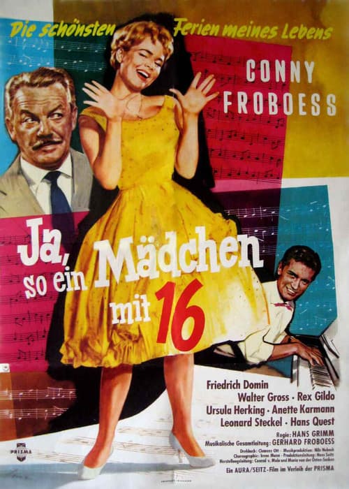 Poster for Ja, so ein Mädchen mit sechzehn