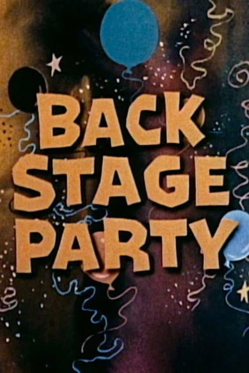 Poster for Backstage Party