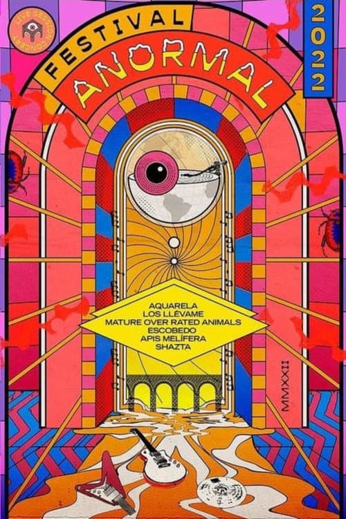 Poster for Festival Anormal 2022 : Live Session Concert