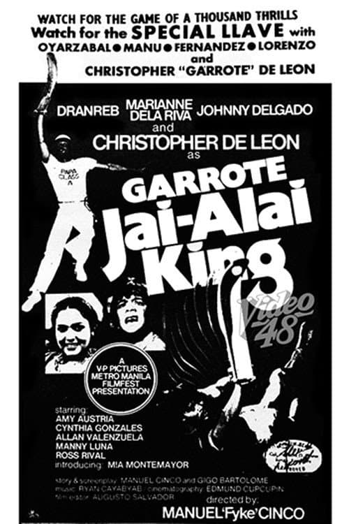 Poster for Drigo Garrote: Jai Alai King