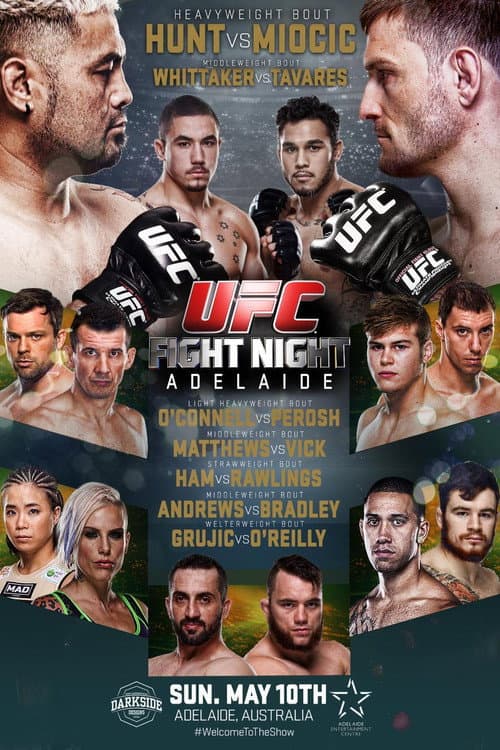 Poster for UFC Fight Night 65: Miocic vs. Hunt