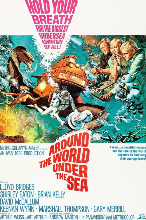 Poster for Around the World Under the Sea