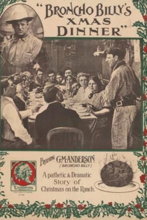 Poster for Broncho Billy's Christmas Dinner