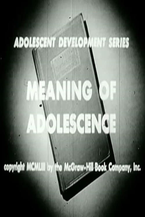 Poster for Meaning of Adolescence