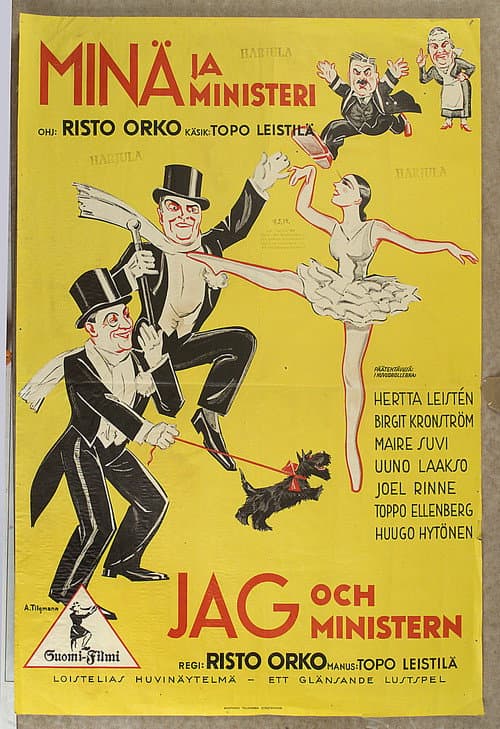 Poster for Minä ja ministeri