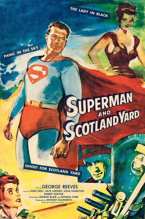 Poster for Superman and Scotland Yard