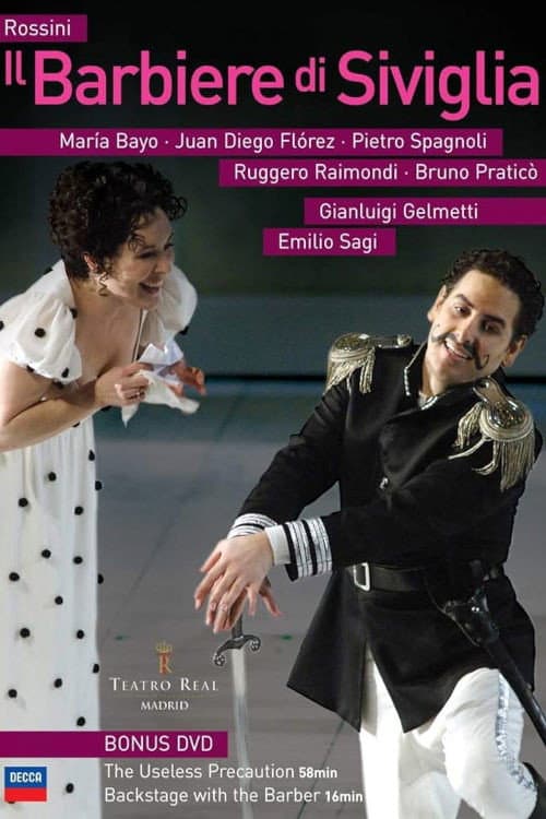 Poster for Il Barbiere di Siviglia