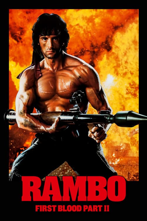 Poster for Rambo: First Blood Part II