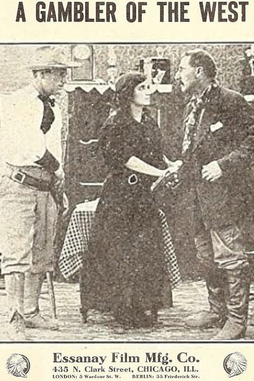 Poster for A Gambler of the West