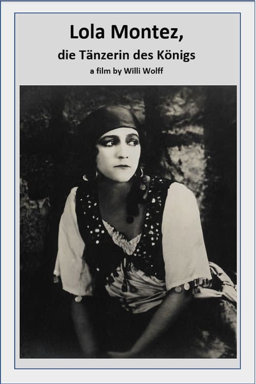 Poster for Lola Montez, the King’s Dancer