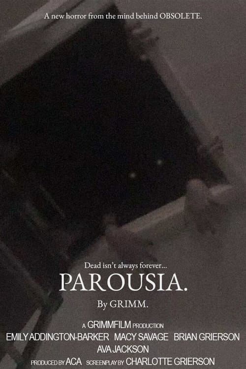 Poster for PAROUSIA.