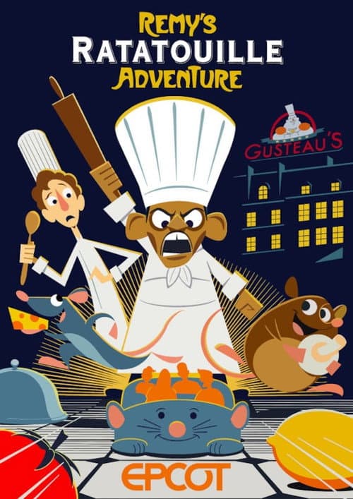 Poster for Ratatouille: L'Aventure Totalement Toquée de Rémy
