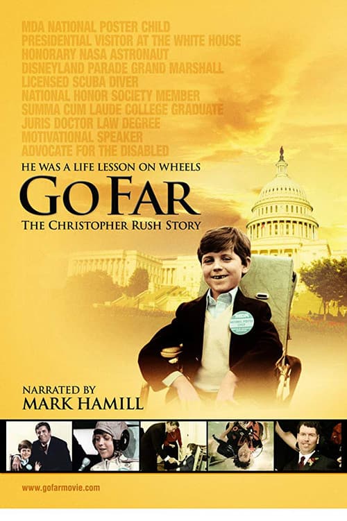 Poster for Go Far: The Christopher Rush Story