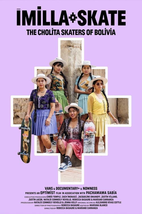 Poster for ImillaSkate: The Cholita Skaters of Bolivia