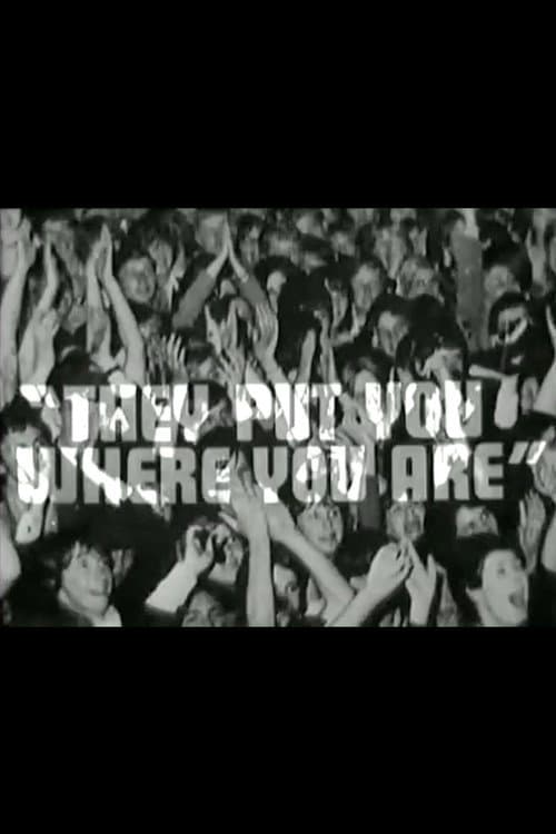 Poster for They Put You Where You Are