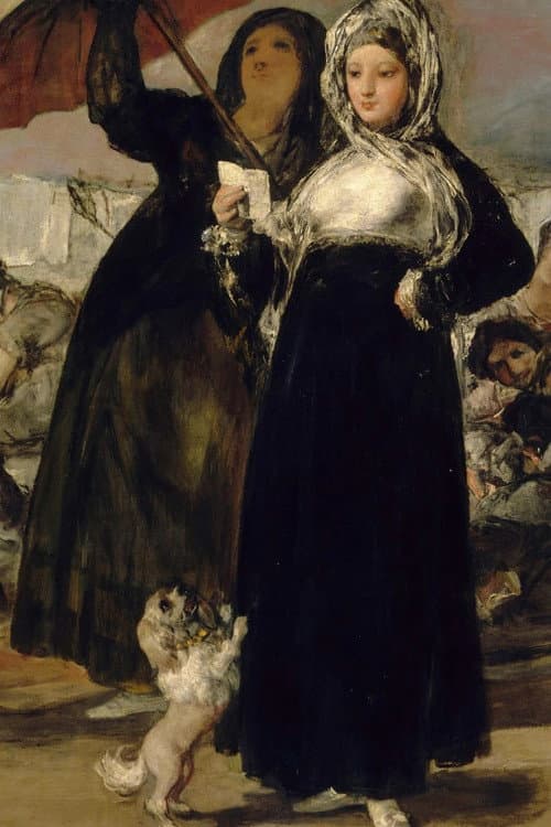Poster for Francisco de Goya « La Lettre, la Flèche et le Balai »