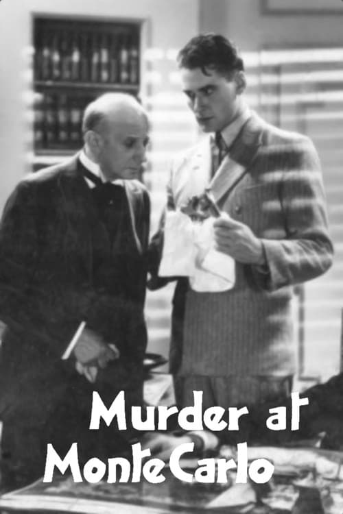 Poster for Murder at Monte Carlo
