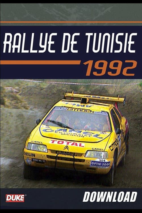 Poster for Rallye de Tunisie 1992