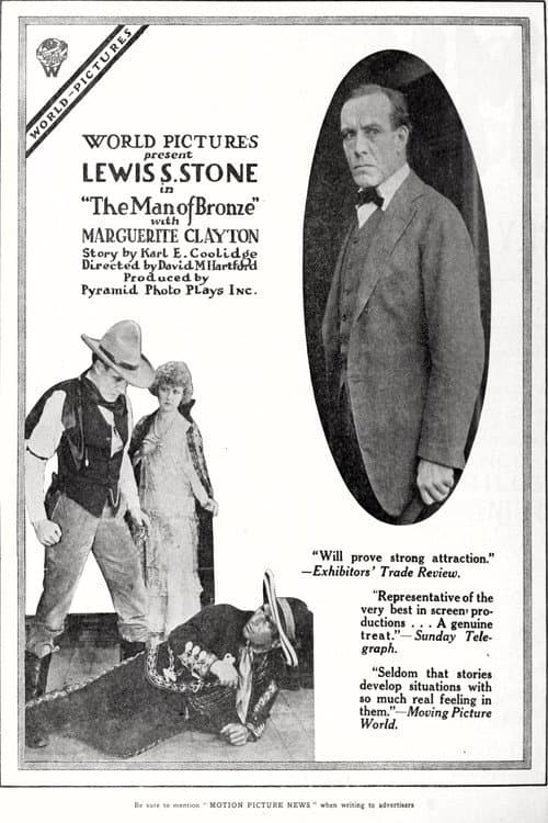 Poster for The Man of Bronze