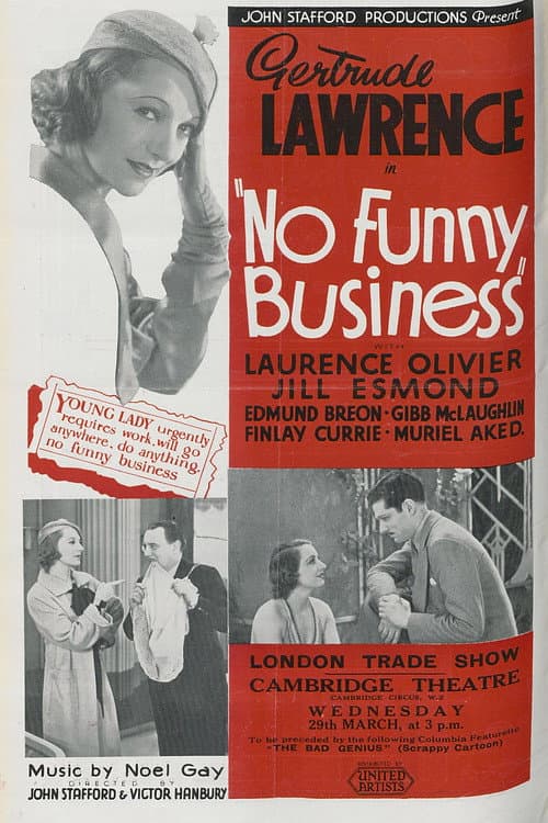 Poster for No Funny Business