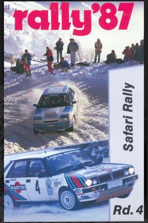 Poster for Safari Rally 1987