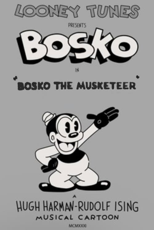 Poster for Bosko the Musketeer