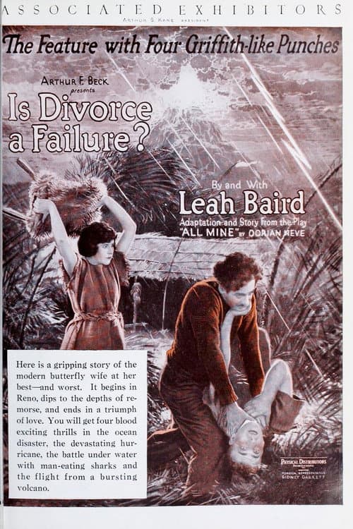 Poster for Is Divorce a Failure?