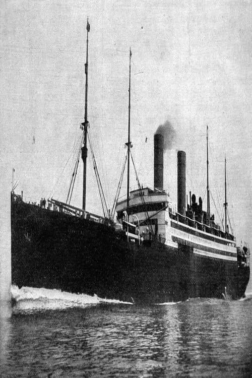 Poster for Bremen to New York by the Liner George Washington