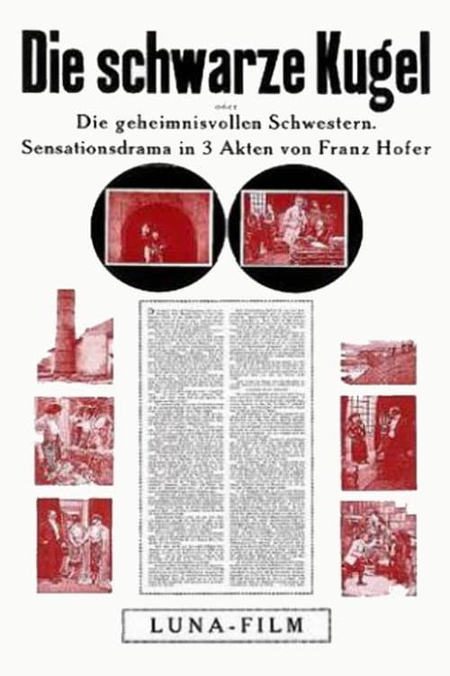 Poster for The Black Ball; or, The Mysterious Sisters