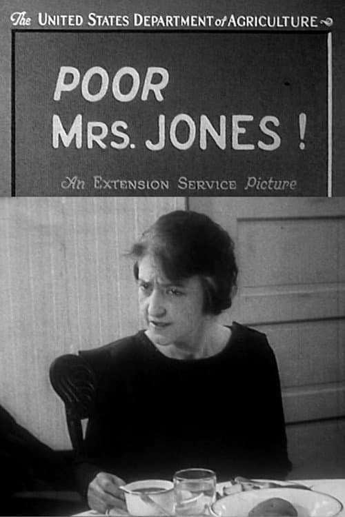 Poster for Poor Mrs. Jones