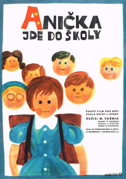 Poster for Anička jde do školy