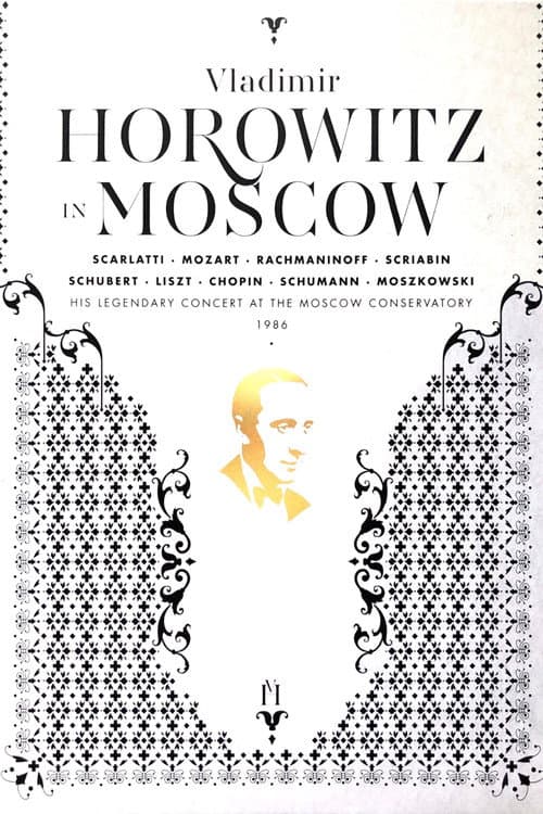 Poster for Horowitz in Moscow