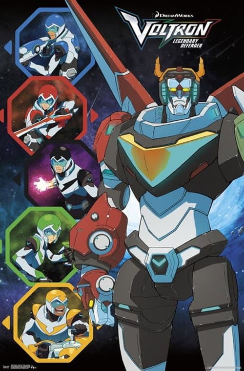 Poster for The Rise of Voltron
