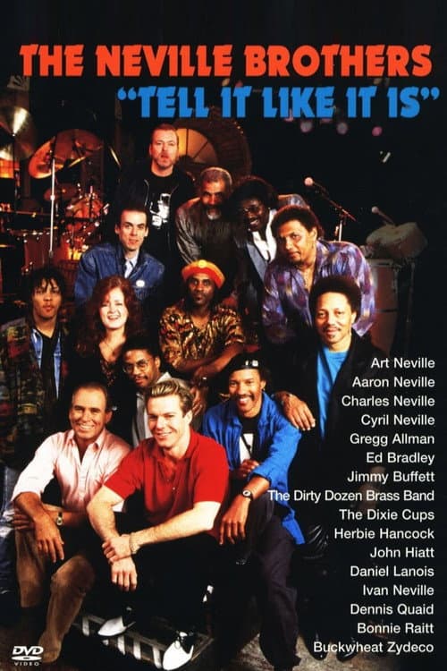 Poster for The Neville Brothers: Tell It Like It Is