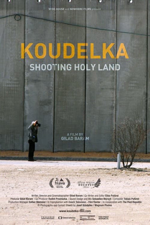 Poster for Koudelka Shooting Holy Land