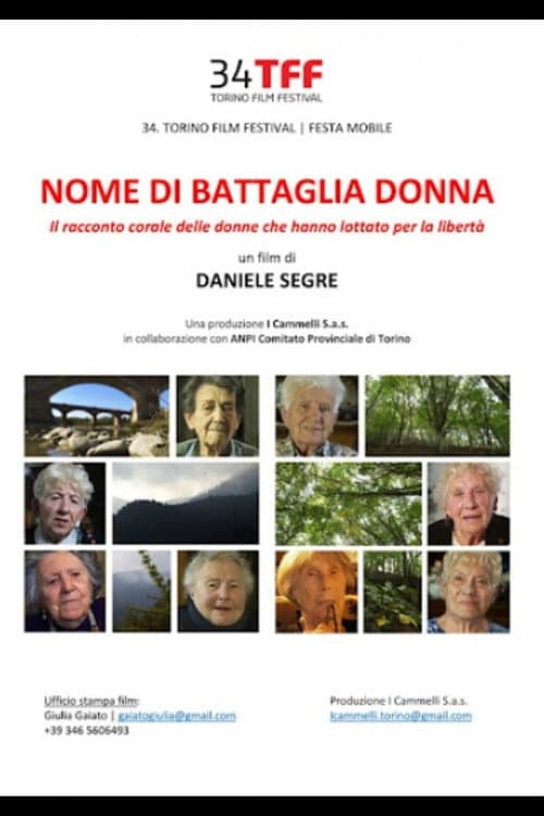 Poster for Nome di battaglia Donna