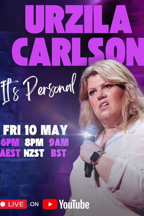 Poster for Urzila Carlson: It's Personal
