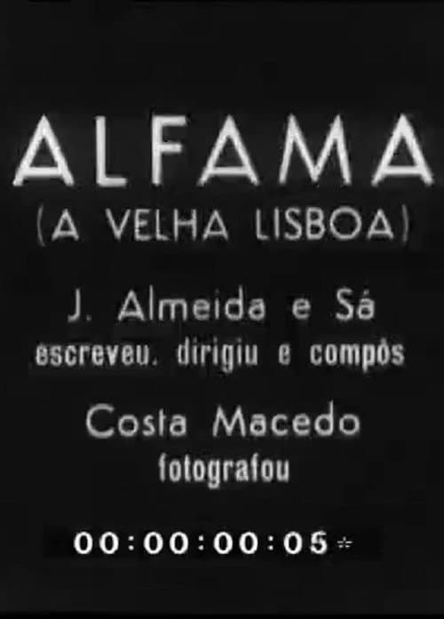 Poster for Alfama, the Old Lisbon